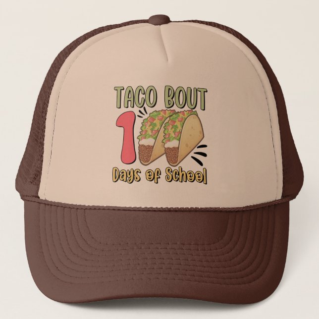 Taco Bout 100 skoldagar Keps (Framsida)