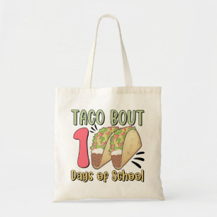 Taco Bout 100 skoldagar Tygkasse