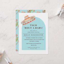 Taco Bout a Baby Baby Shower-inbjudan Inbjudningar