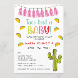 Taco Bout A Baby Baby Shower-inbjudan Inbjudningar