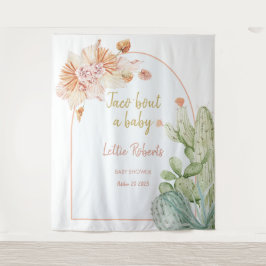 Taco "Bout a Baby, Fiesta Baby Shower BackDrop