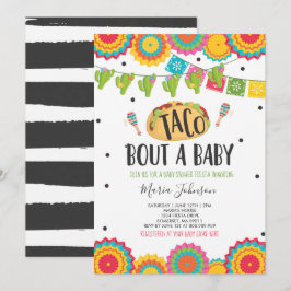 Taco 'Bout A Baby Fiesta Baby Shower Inbjudningar