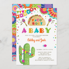 Taco Bout A Baby Fiesta Par Shower-inbjudan Inbjudningar