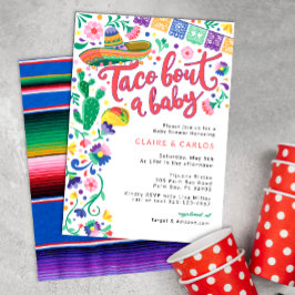 Taco 'Bout a Baby Shower bjudning - Vibrant Fies' Inbjudningar