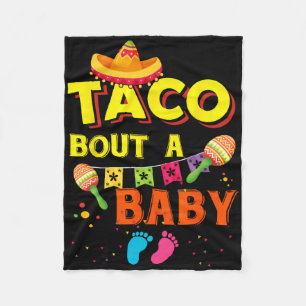 Taco Bout A från mexikanska livsmedelskinco De May Fleecefilt