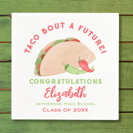 Taco Bout a future Fiesta Studenten Pappersservett