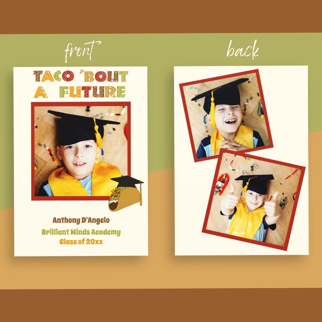 Taco Bout a Future Photo Studenten annons Inbjudningar (Skapare uppladdad)
