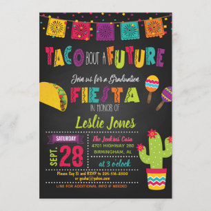 Taco Bout a future Studenten bjudande Inbjudningar