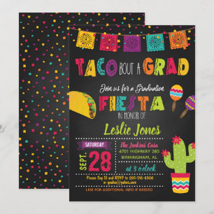 Taco Bout a Grad Studenten-inbjudan Inbjudningar