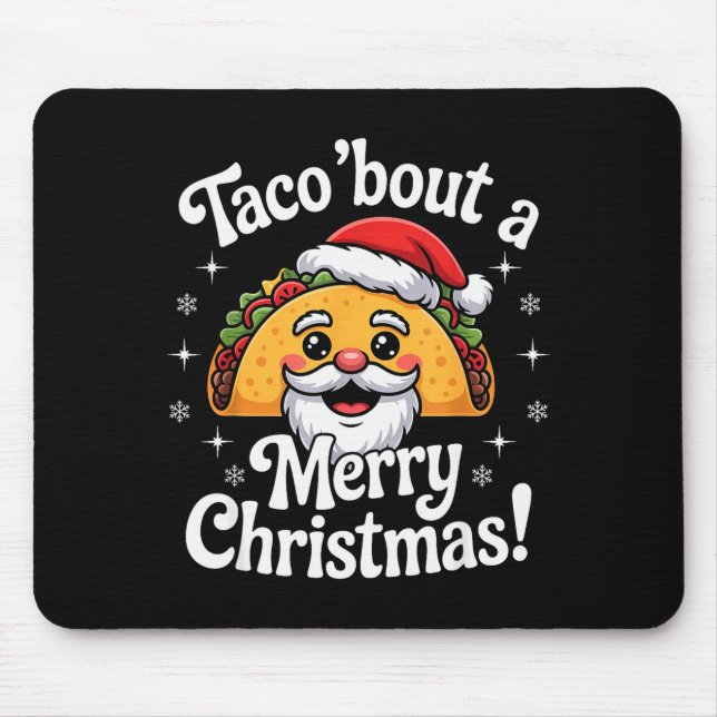 Taco ‘bout A Merry Christmas Food Puns Mexican San Musmatta (Framsidan)