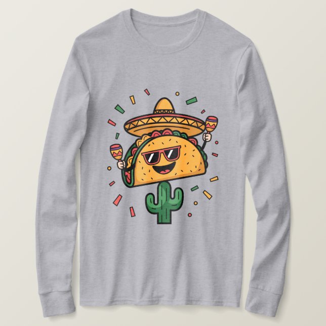 Taco "Bout a Party! T Shirt (Design framsida)