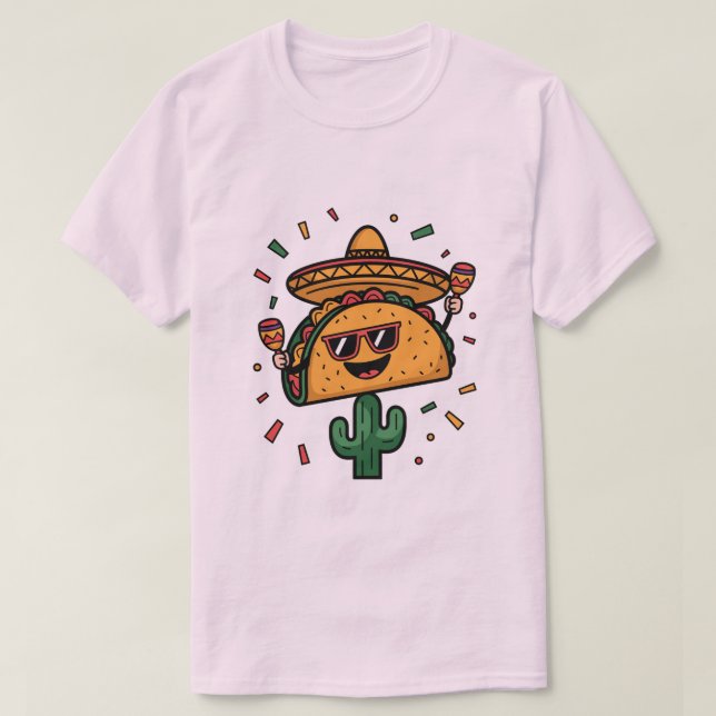 Taco "Bout a Party! T Shirt (Design framsida)