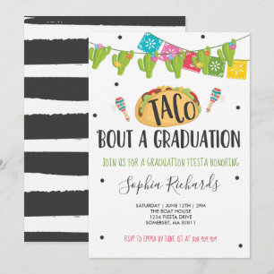 Taco "Bout A Studenten Fiesta Studentfest Inbjudningar