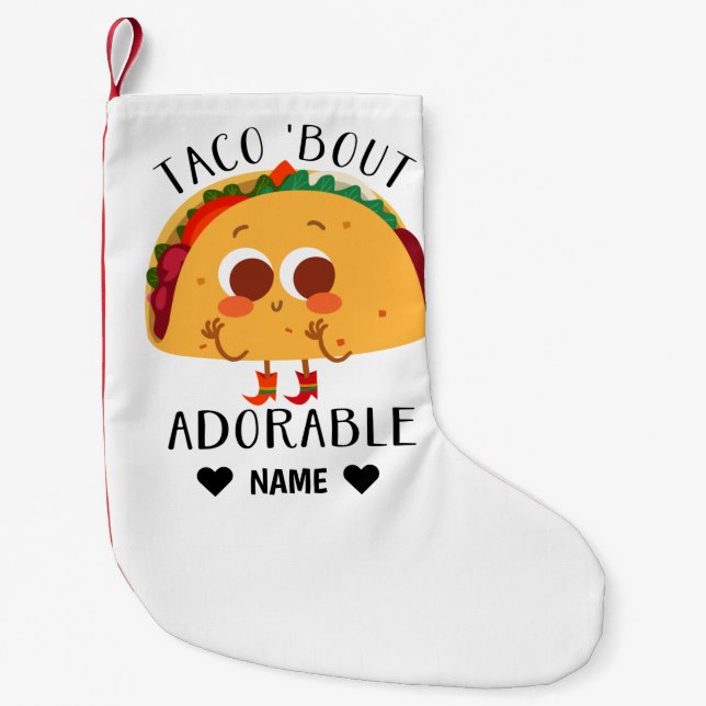 Taco 'Bout Adsible Liten Julstrumpa (Framsidan)