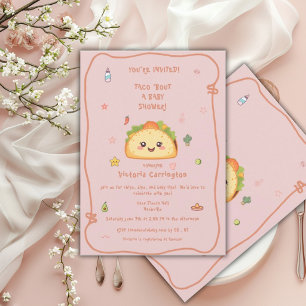 Taco ‘Bout Cute Baby Shower Inbjudningar