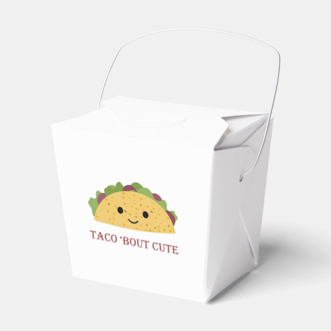 Taco Bout Cute Kawaii Taco Presentaskar (Framsidan Sidan)