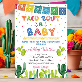 Taco 'Bout en Baby Shower-inbjudan Mexikansk Fiest Inbjudningar