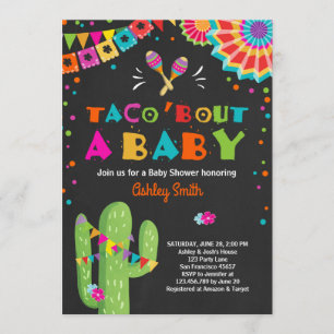 Taco Bout, en inbjudan till en babydusch i Baby Fi