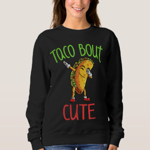 Taco Bout Fantastisk Cute Funny Dabbing Tacos T Shirt