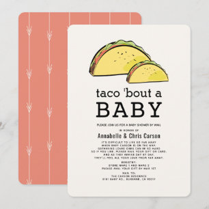 Taco Bout Fiesta Baby Shower by Mail Inbjudningar