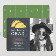 Taco Bout GRAD Photo Chalkboard-Studentfest