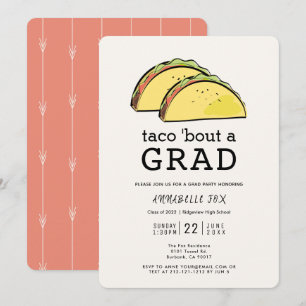 Taco Bout GRAD-Studentfest Inbjudningar
