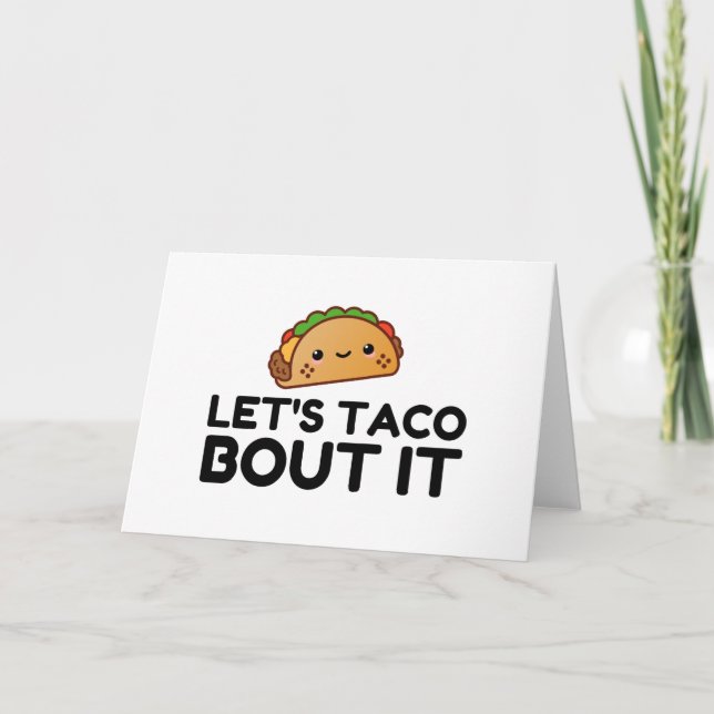 TACO BOUT IT HELGKORT (Framsida)