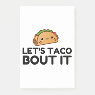 TACO BOUT IT POST-IT BLOCK