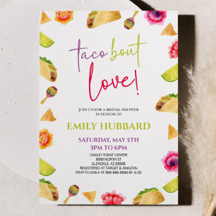 Taco Bout Kärlek! Fiesta Möhippa Inbjudningar