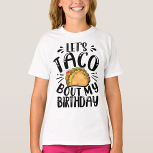 Taco Bout Min födelsedag 5 De Mayo Mexican T Shirt