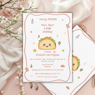 Taco ‘Bout Söt Bebis-Babyshower Inbjudningar