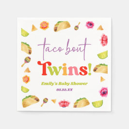 Taco Bout-Twillingar! Fiesta Baby Shower Pappersservett