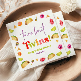 Taco Bout-Twillingar! Fiesta Baby Shower Pappersservett
