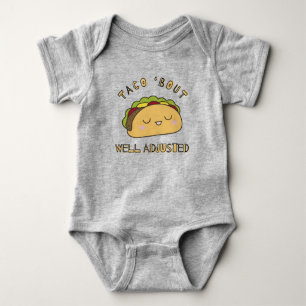 Taco 'bout väl anpassad, kiropraktisk baby, kiropr t shirt