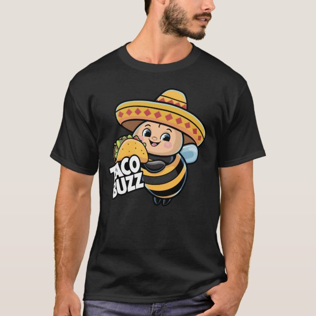 Taco Buzz Humla T Shirt (Framsida)