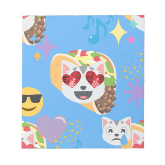 taco cat emoji anteckningsblock