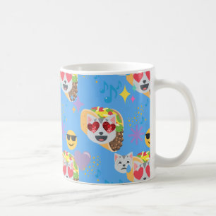 taco cat emoji kaffemugg