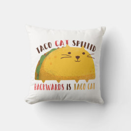 Taco Cat Palindrome Kudde