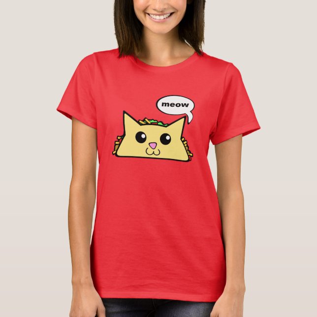 Taco Cat T-shirt (Framsida)