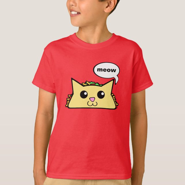 Taco Cat T-shirt (Framsida)