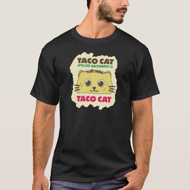 Taco Cat Tee Shirt (Framsida)