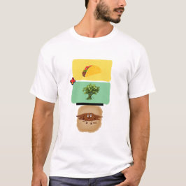 Taco + Cilantro = 💩 (Lönnantiklantro Design) T Shirt