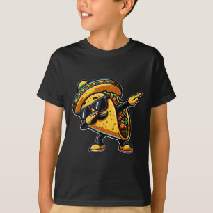 Taco Cinco De Mayo Funny Mexikanska Fars dag T Shirt