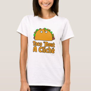 Taco Cliche Funny Tecknad Humor Design T Shirt