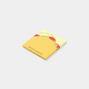 Taco Cute Kids Post-it Block