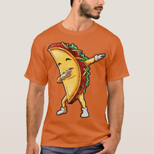 Taco Dabbing Mexican Food Älskare Mexiko Gifts T Shirt