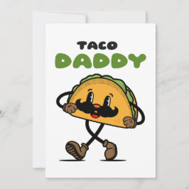 Taco Daddy Fars dag Julkort
