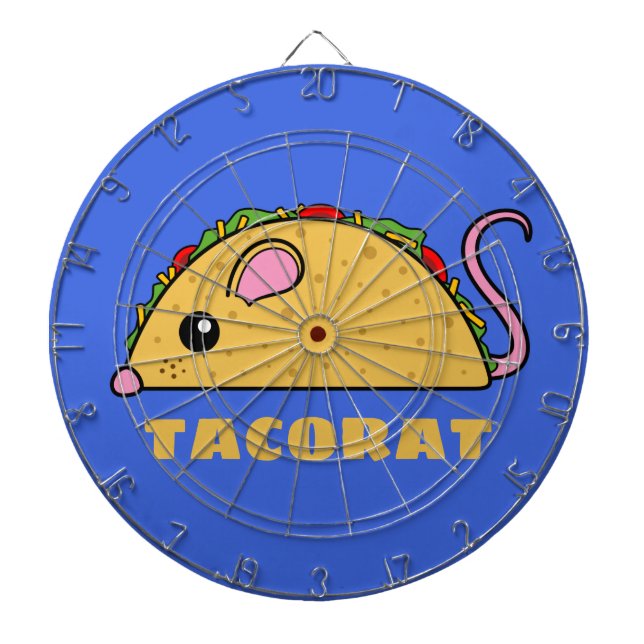 Taco Dartboard Råtta Darttavla (Framsidan)