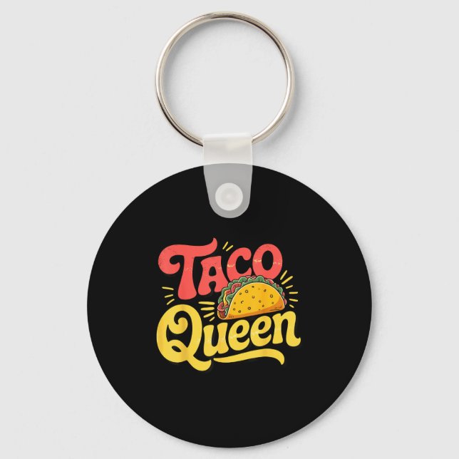 Taco drottning  nyckelring (Framsida)