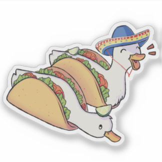 Taco duckies klistermärken